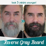 4 Points Multi-Used 4-Tip Beard Filling Pen Kit Effective Enhance Facial Hair