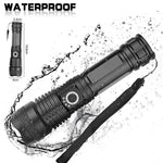 90000 Lumens Powerful Flashlight