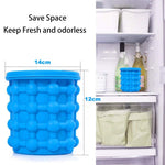 2 in 1 Silicone Ice Cube Maker