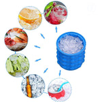 2 in 1 Silicone Ice Cube Maker