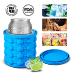2 in 1 Silicone Ice Cube Maker