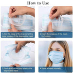 10PCS 3D Printed Reusable Mask Holder Frame