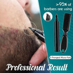 4 Points Multi-Used 4-Tip Beard Filling Pen Kit Effective Enhance Facial Hair
