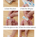 Adhesive Mini Cords Organizer (20pcs)