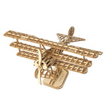 Wooden Mechanical Model Puzzle Set