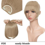 3D Clip-In Bangs Hair Extensions