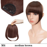 3D Clip-In Bangs Hair Extensions