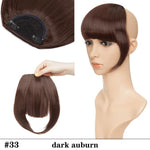 3D Clip-In Bangs Hair Extensions