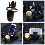 360 Degrees Rotatable Car Water Cup Holder