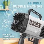 44-Hole Rocket Launcher Shape Bubble Maker