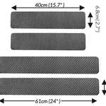 3D Door Sill Step Protectors (Set of 4)